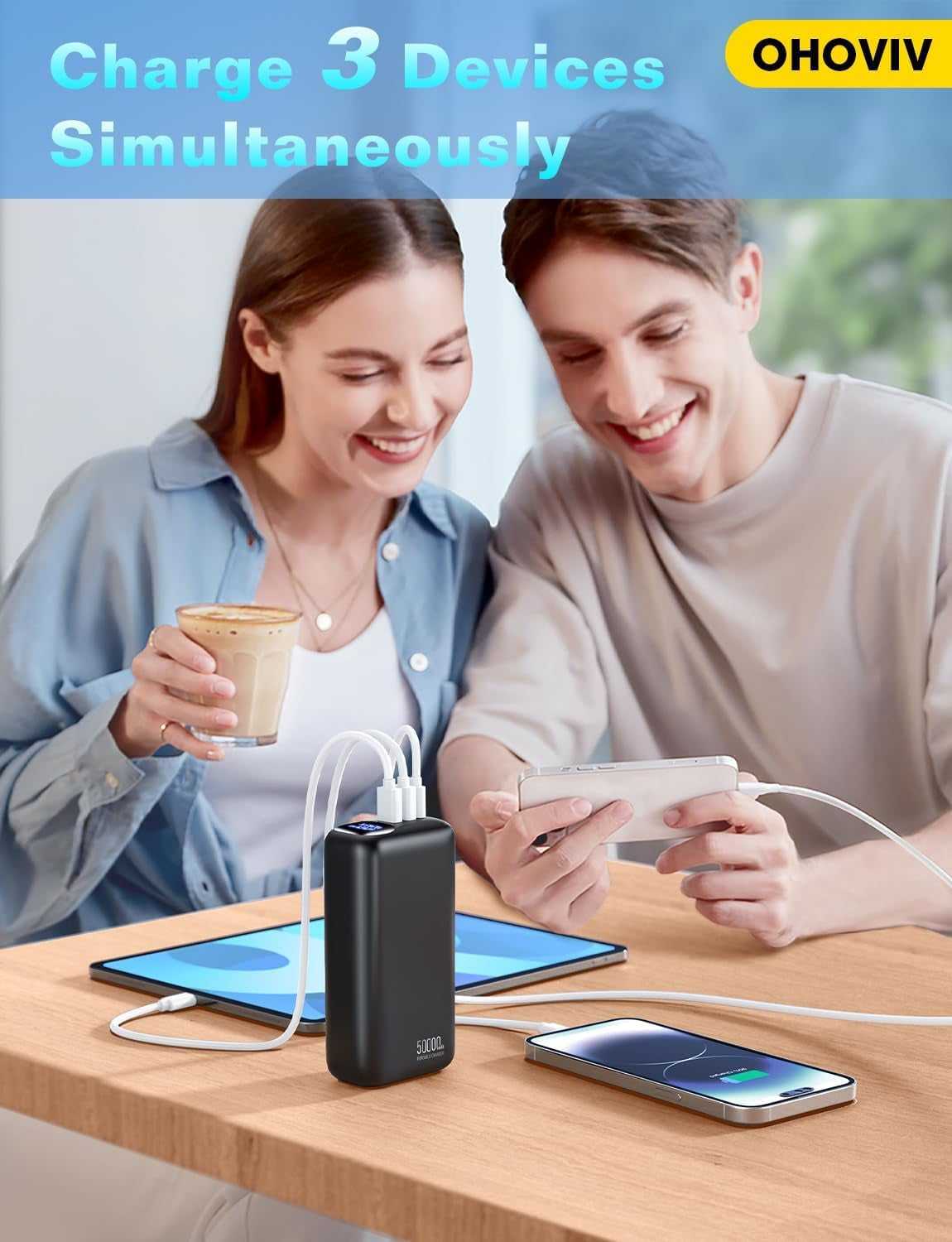 Portable Charger 50000Mah Power Bank 